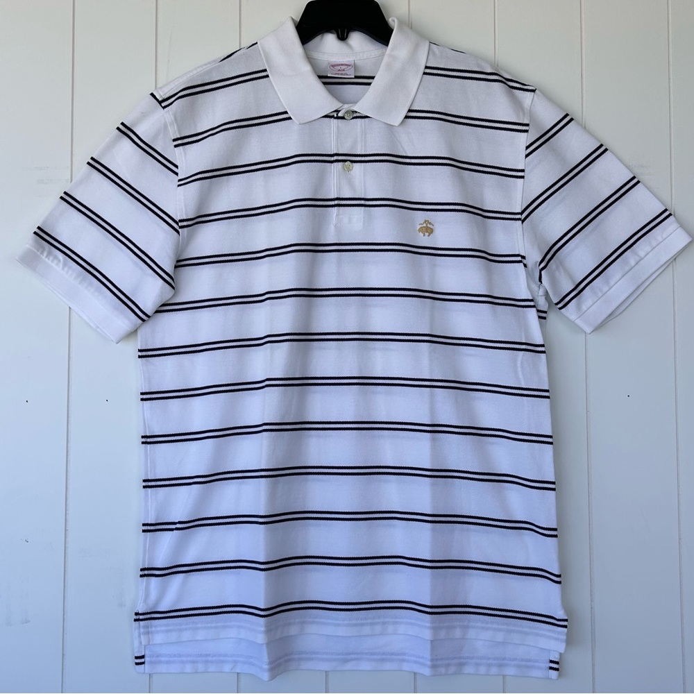 Brooks Brothers‎ Men’s Pique Polo Shirt Short Sleeved Size Large